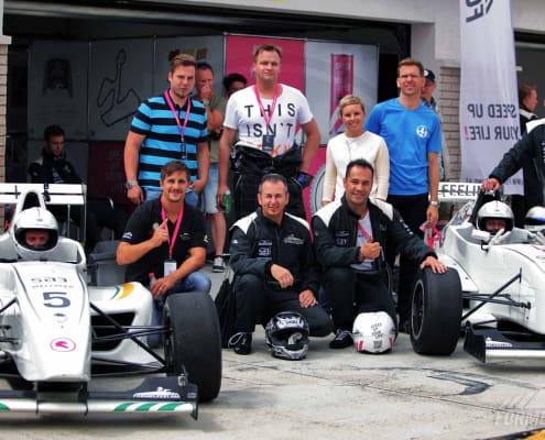 Formel 1 Feeling beim Kunden-Event auf der Rennstrecke - FORMELFEELING