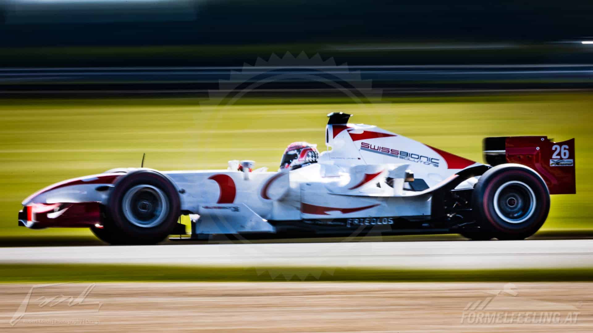 Trackday für Formel-1 Rennwagen